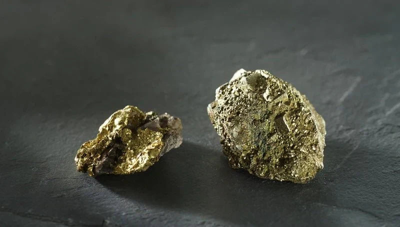 Diferencias entre el oro y la pirita