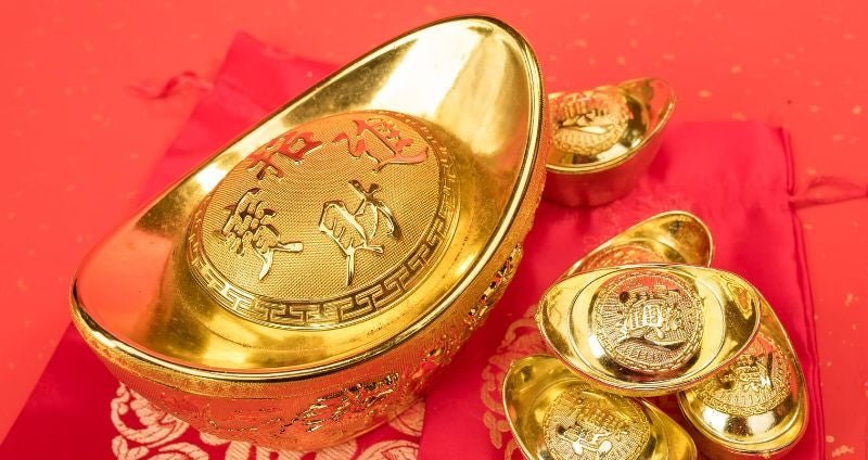 La historia de los lingotes de oro chinos