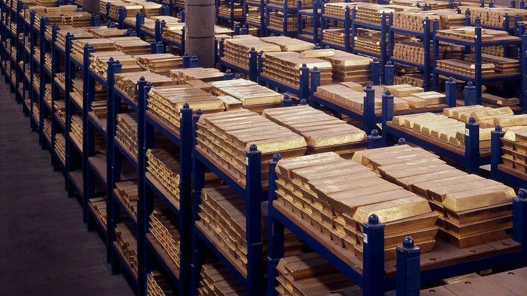 ¿Cuáles son las reservas de oro del banco central?
