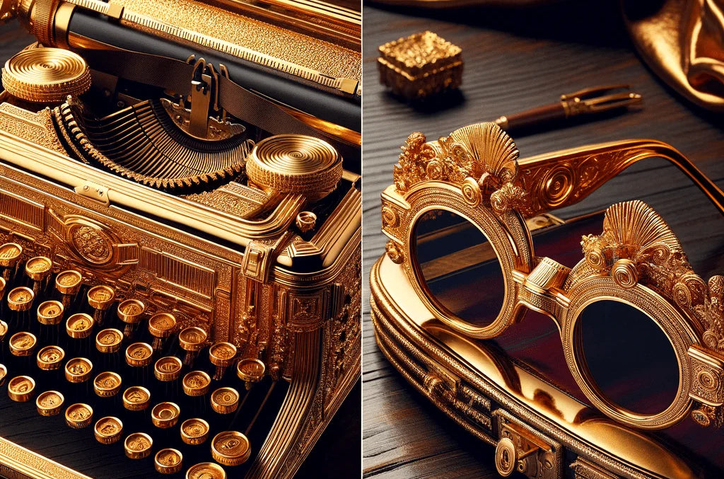 Todos los objetos de oro insólitos
