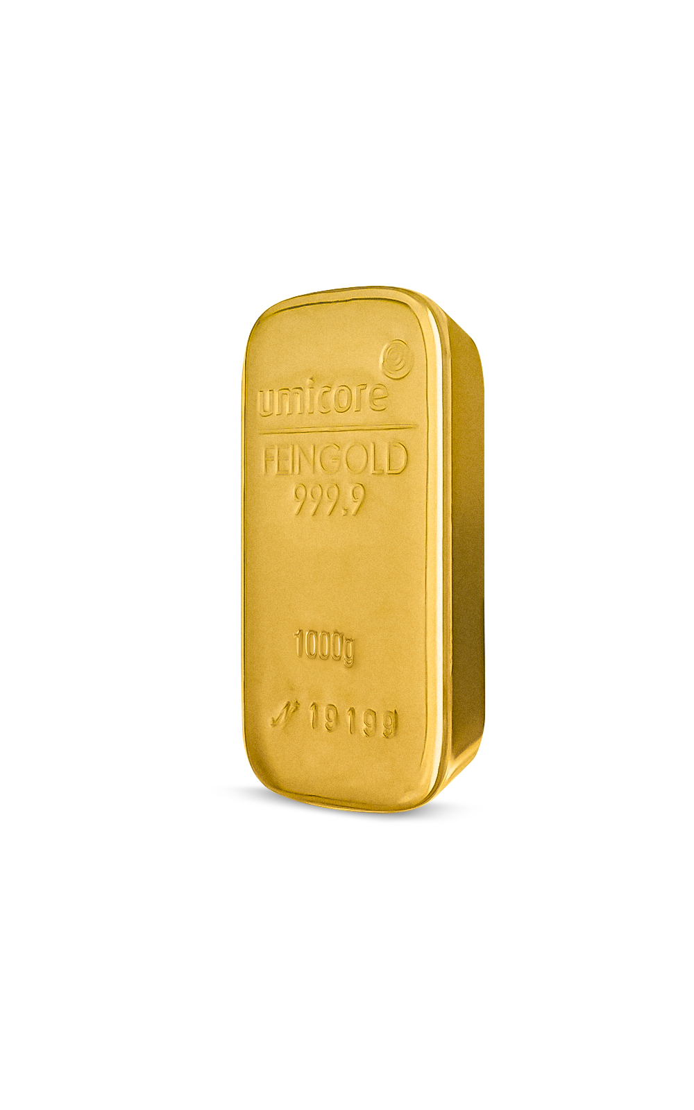 Lingote de oro de 1 kg - Umicore