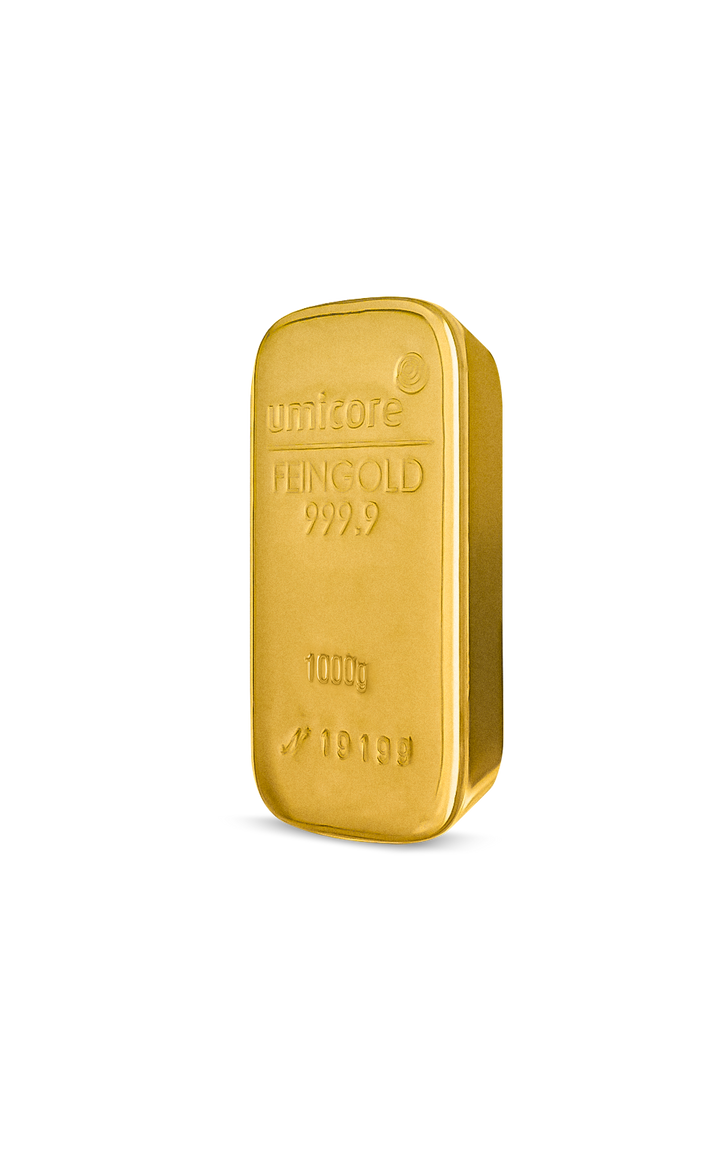 Lingote de oro de 1 kg - Umicore