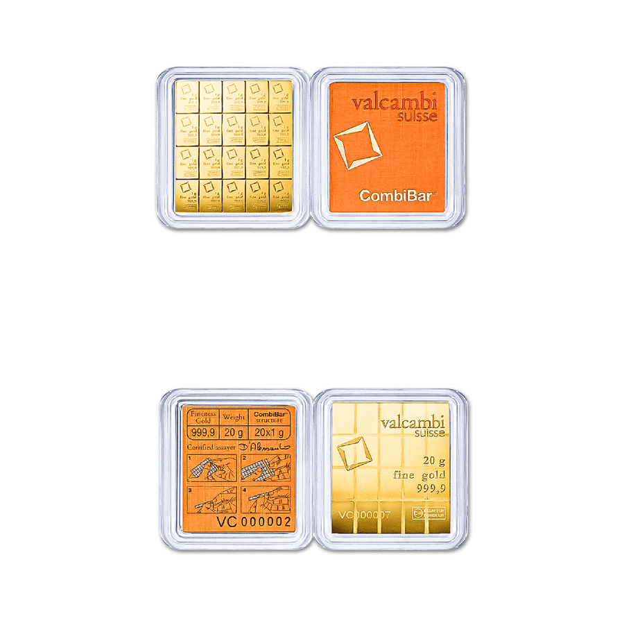 Combibar 20g - Valcambi - GoldUnion