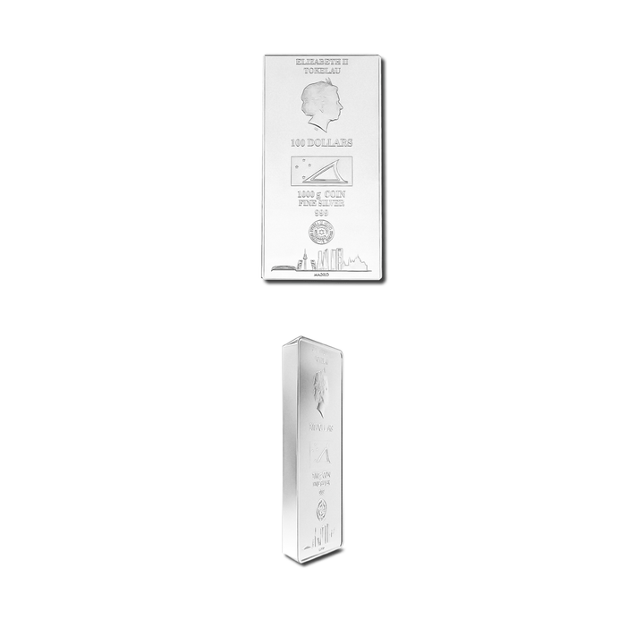 Lingot d'argent 1000g Sans TVA – SEMPSA - GoldUnion