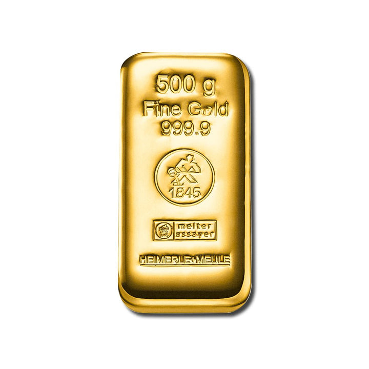 Lingote de oro de 500 g – LBMA