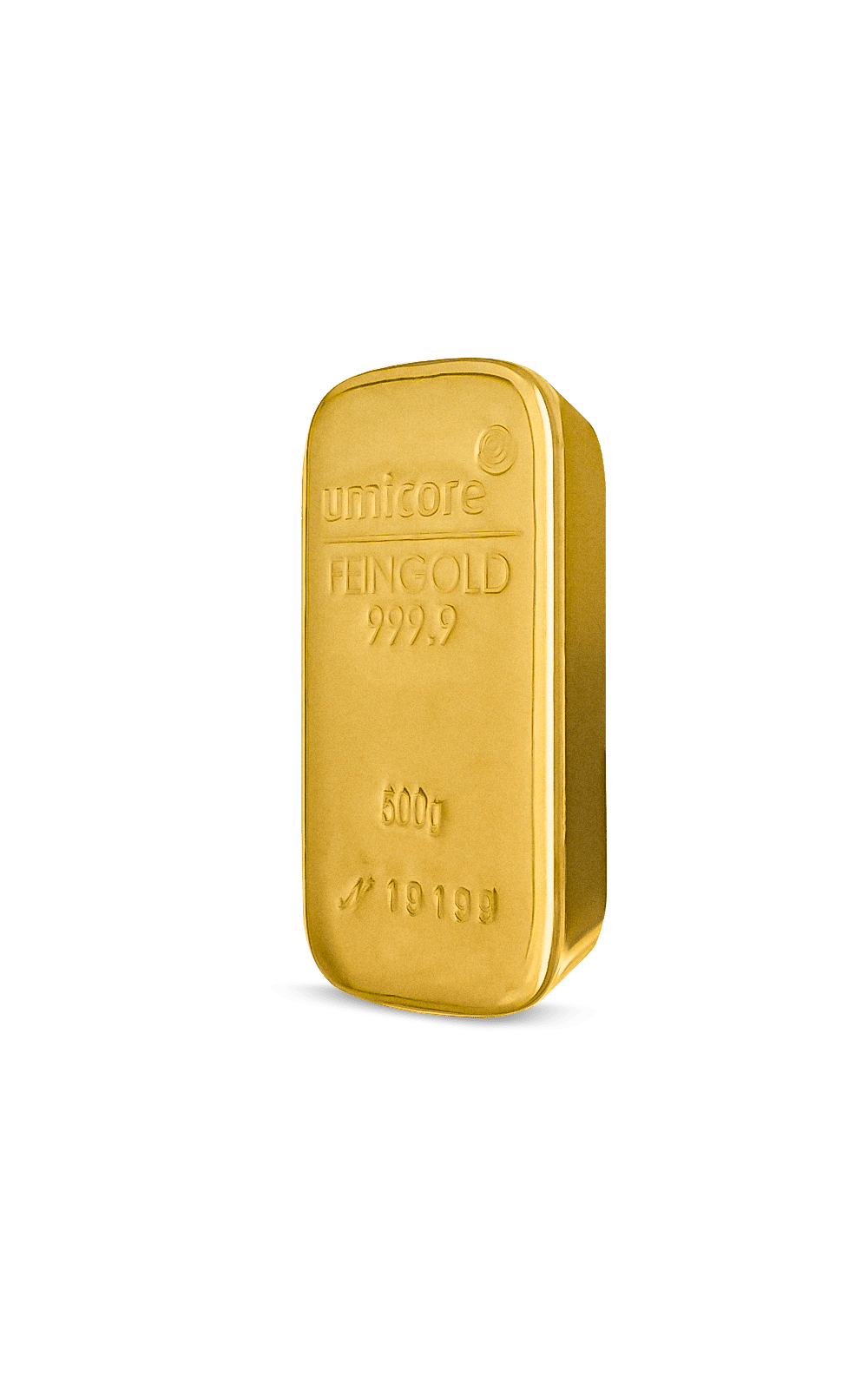 Lingote de oro de 500 g – LBMA