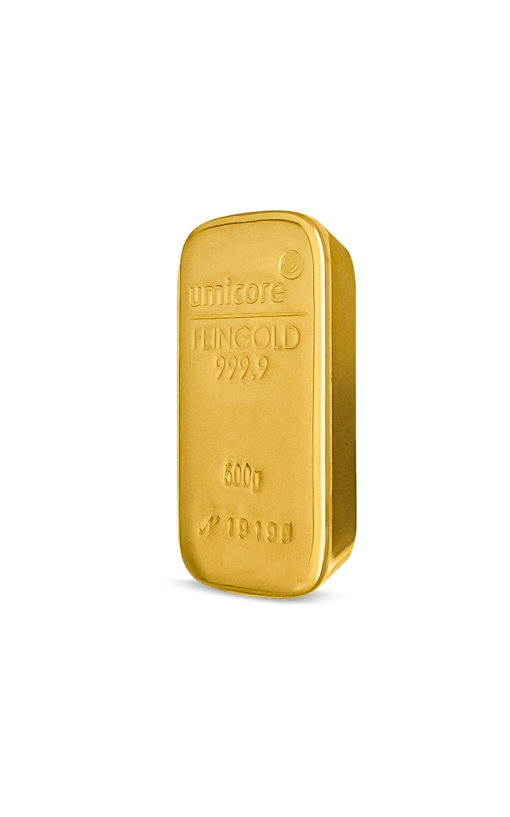 Lingote de oro de 500 g – LBMA