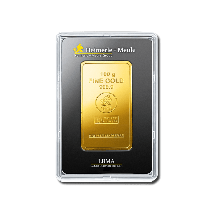 Lingote de oro de 100 g – LBMA