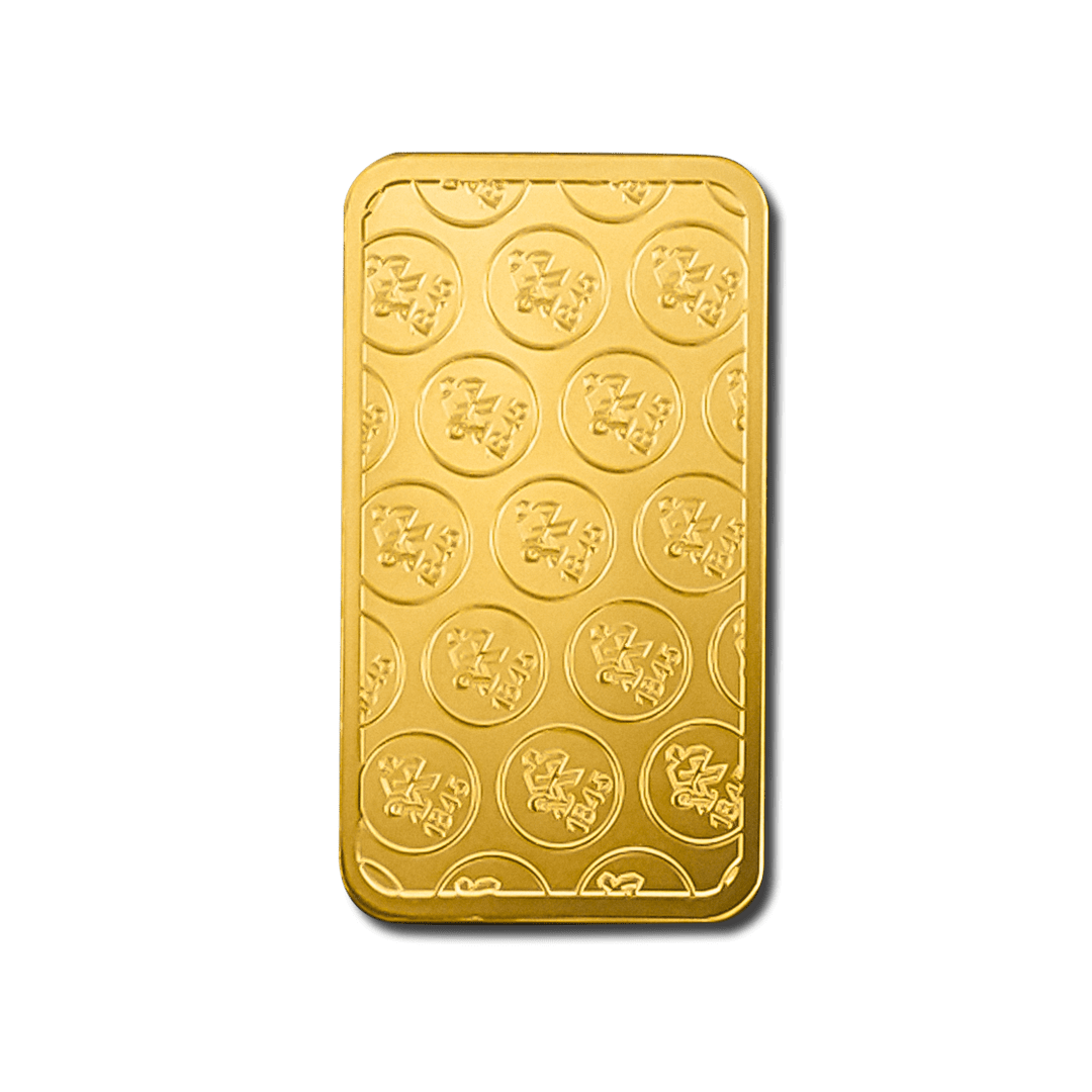 Lingote de oro de 100 g – LBMA