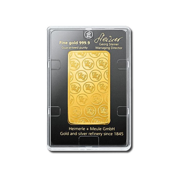 Lingote de oro de 100 g – LBMA
