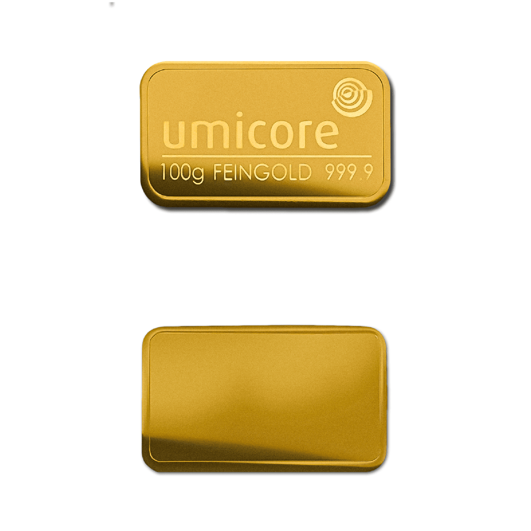 Lingote de oro de 100 g – LBMA