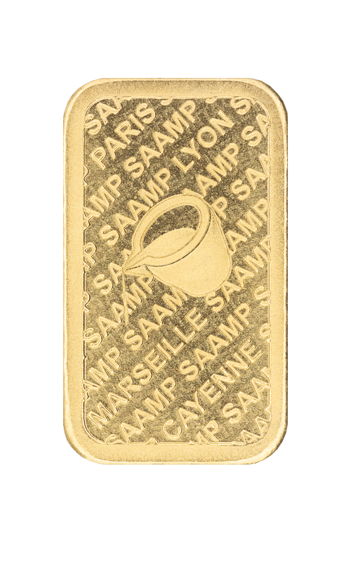 Lingote de oro de 100 g - SAAMP