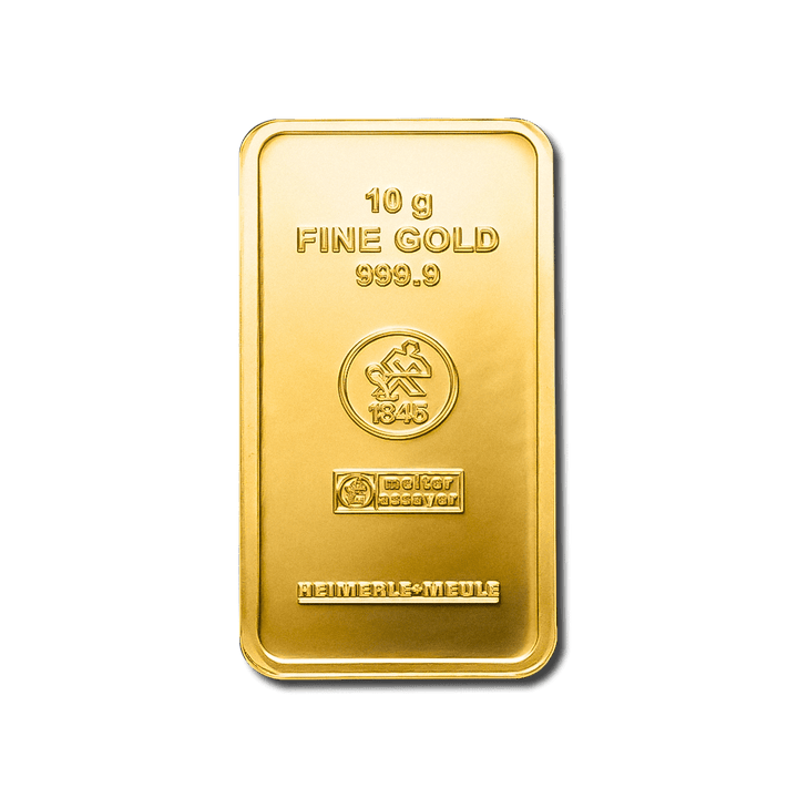 Lingote de oro de 10 g - LBMA