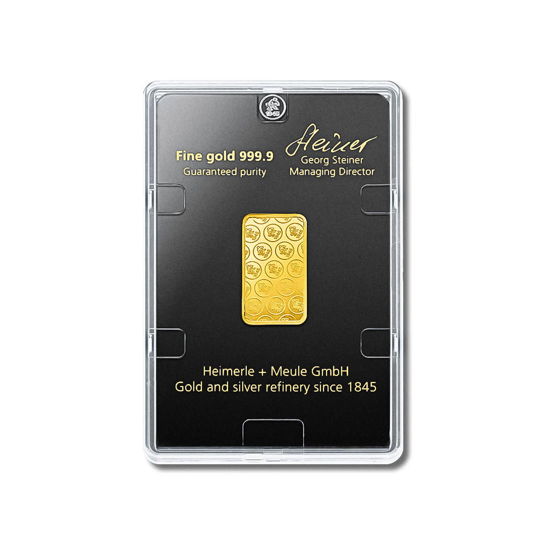 Lingote de oro de 10 g - LBMA