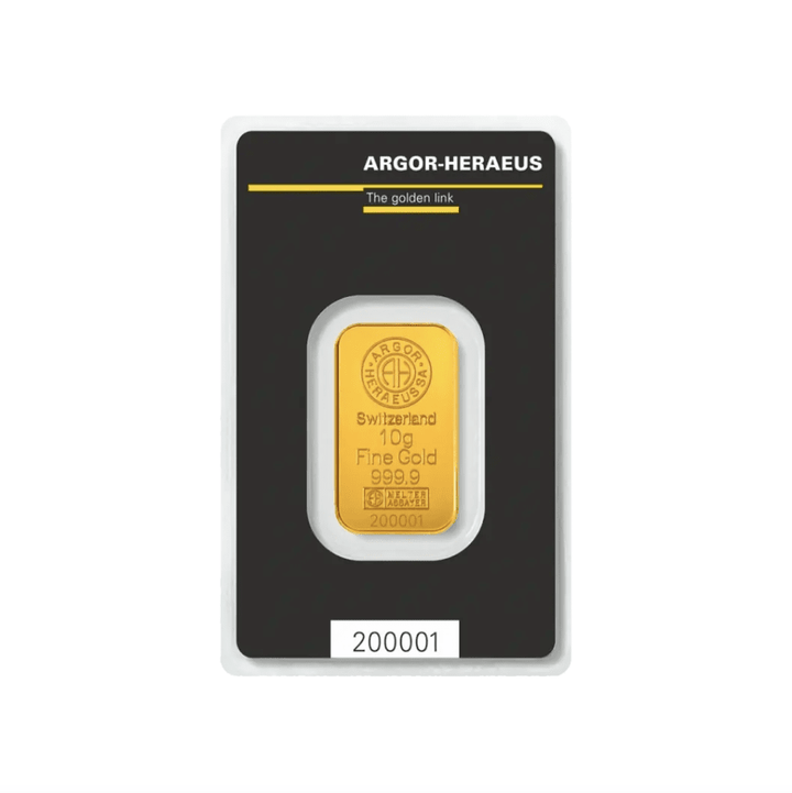 Lingote de oro de 10 g - LBMA