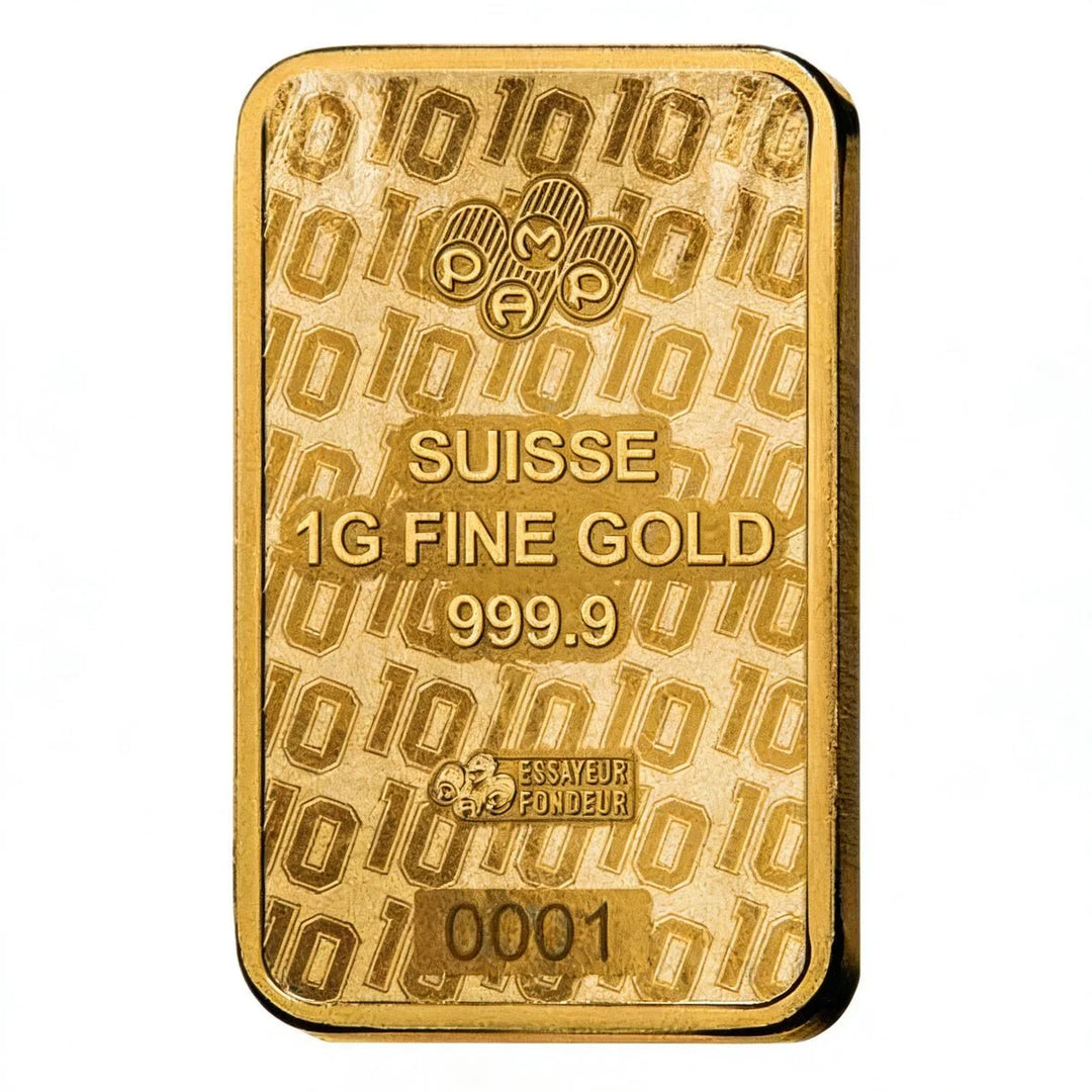 Lingote de oro 1g - Diego Maradona « Hand of God » - PAMP - GoldUnion