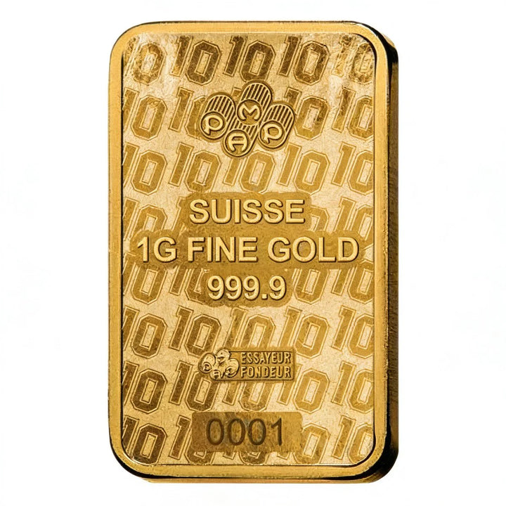 Lingote de oro 1g - Diego Maradona « Hand of God » - PAMP - GoldUnion
