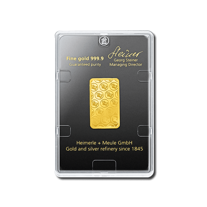 Lingote de oro de 20 g - LBMA