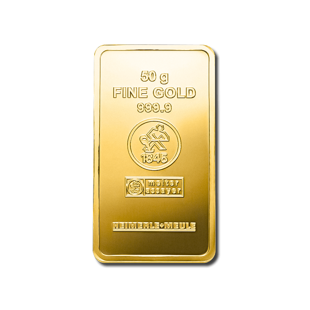 Lingote de oro de 50 g – LBMA