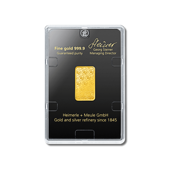 Lingote de oro de 5 g - LBMA