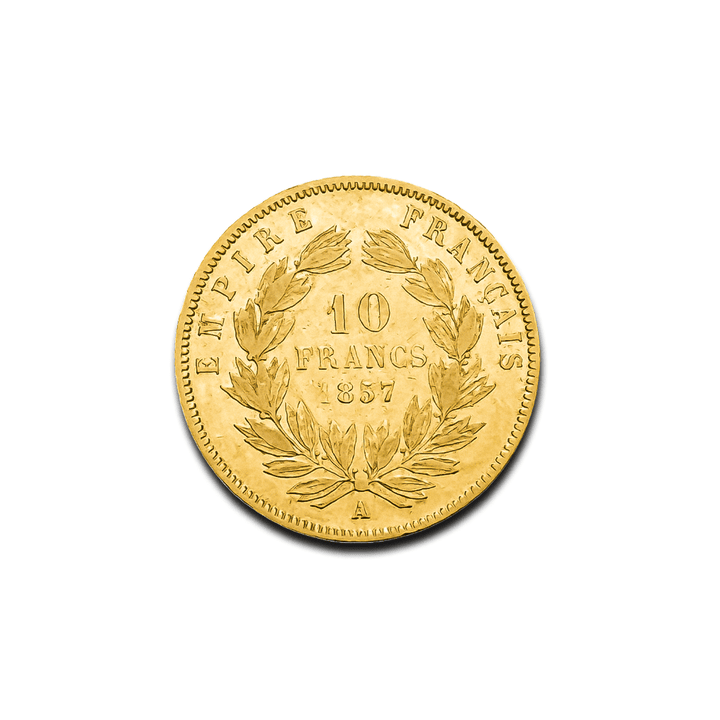 Moneda de 10 francos de oro