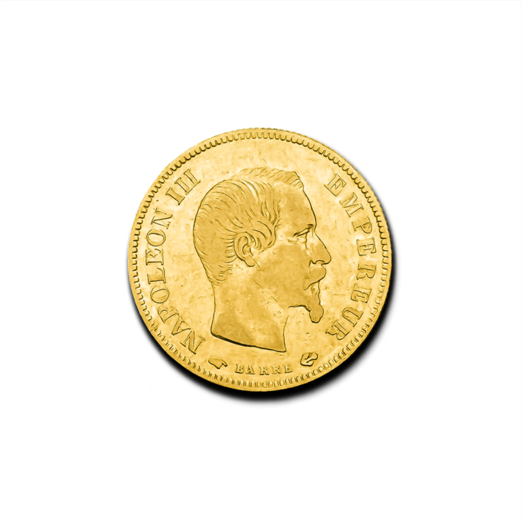 Moneda de 10 francos de oro