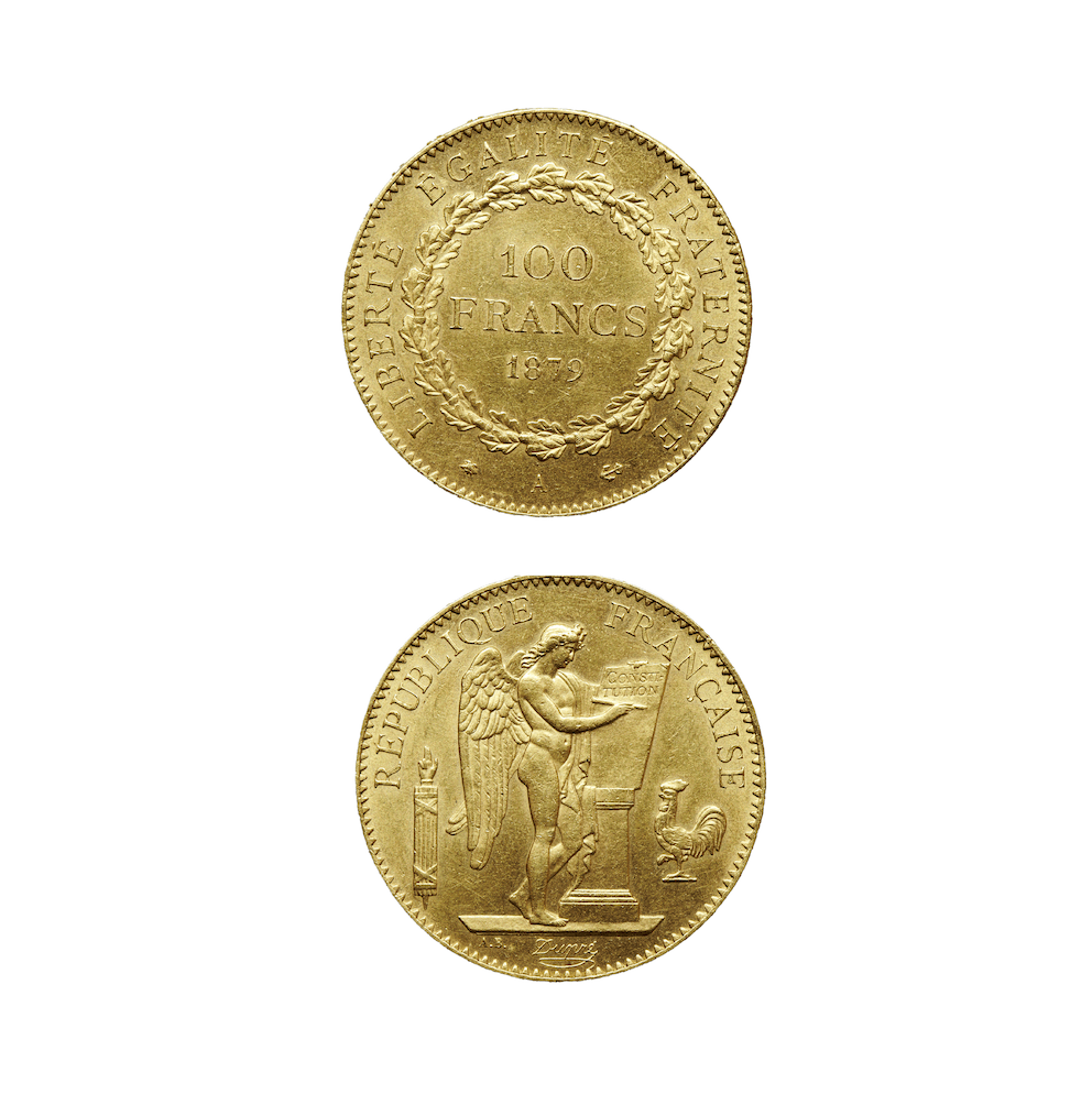 Moneda de 100 francos «Génie»
