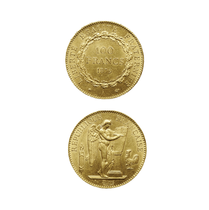 Moneda de 100 francos «Génie»