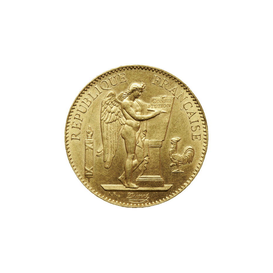 Moneda de 100 francos «Génie»