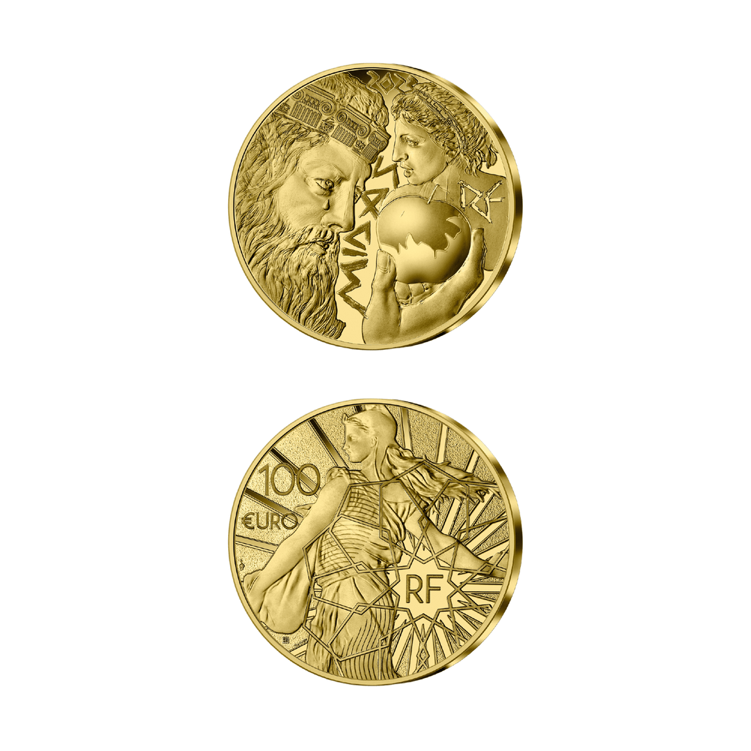 Moneda de oro de 100 € - El rey Midas, serie «Colección Mítica»