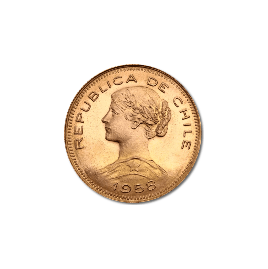 Pièce 100 Pesos Chilien - GoldUnion