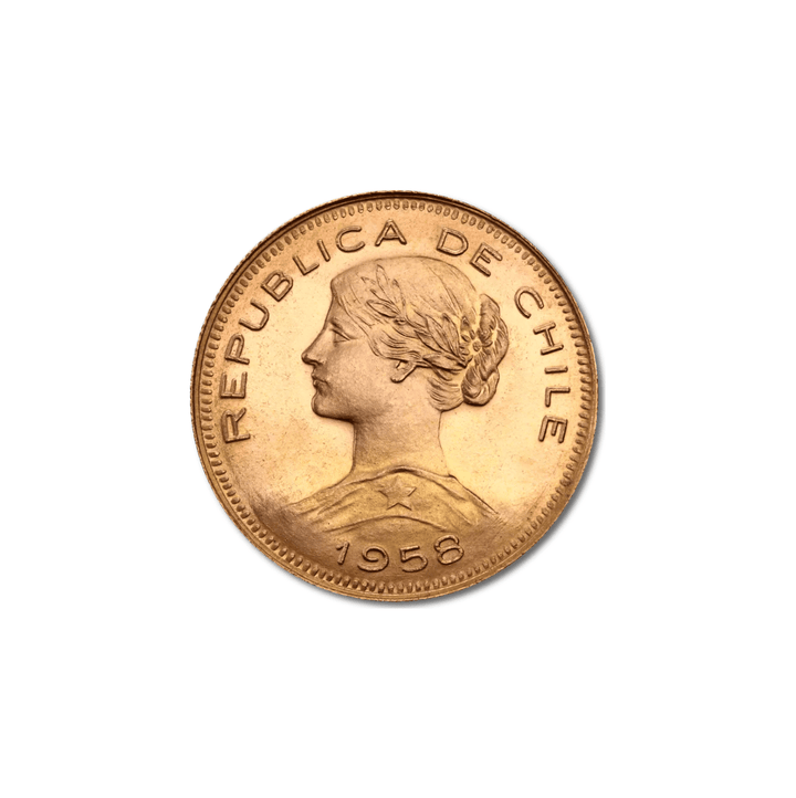 Pièce 100 Pesos Chilien - GoldUnion