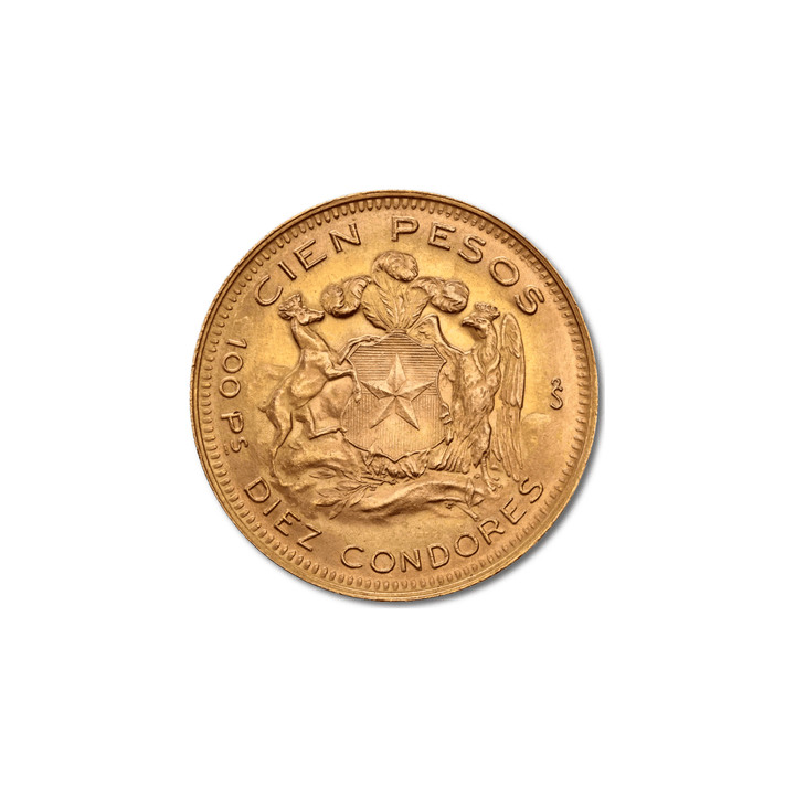 Pièce 100 Pesos Chilien - GoldUnion