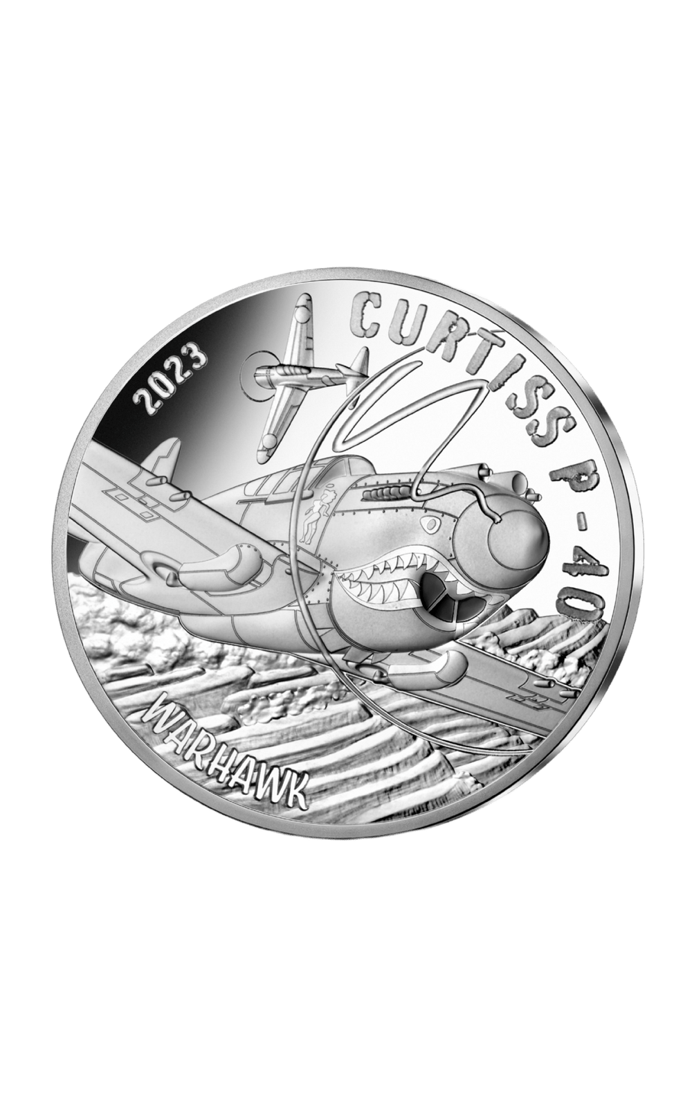 Pièce 20€ Argent - Collection Le Curtiss P40 - GoldUnion