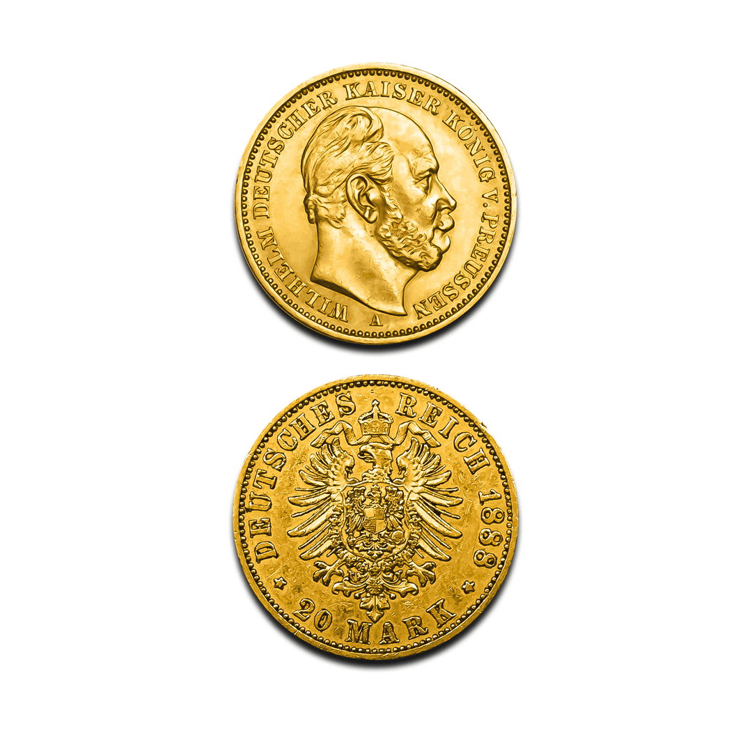 Moneda de 20 Reichsmark – Edición histórica prusiana