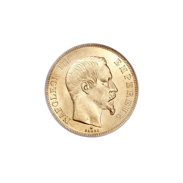 Moneda de 50 francos Napoleón