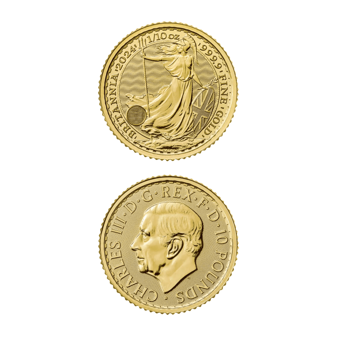 Pièce Britannia 1/10 Once Or - GoldUnion