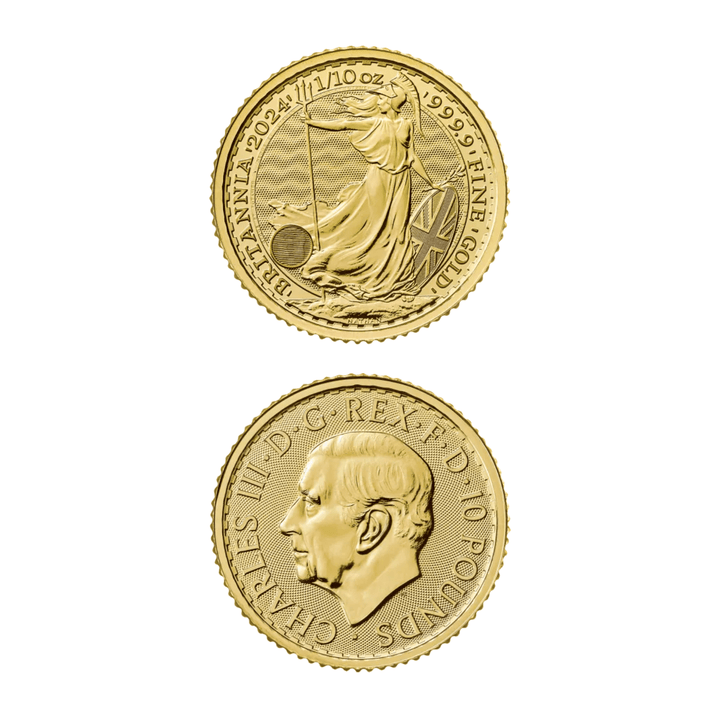Pièce Britannia 1/10 Once Or - GoldUnion