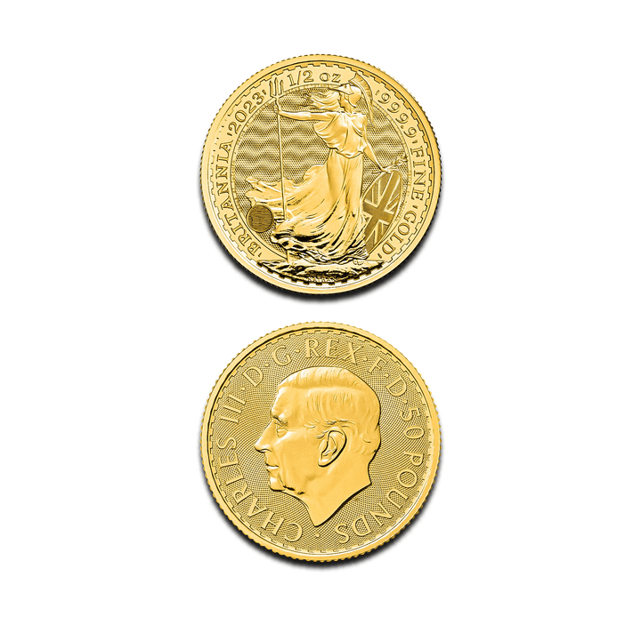 Pièce Britannia 1/2 Once Or - GoldUnion