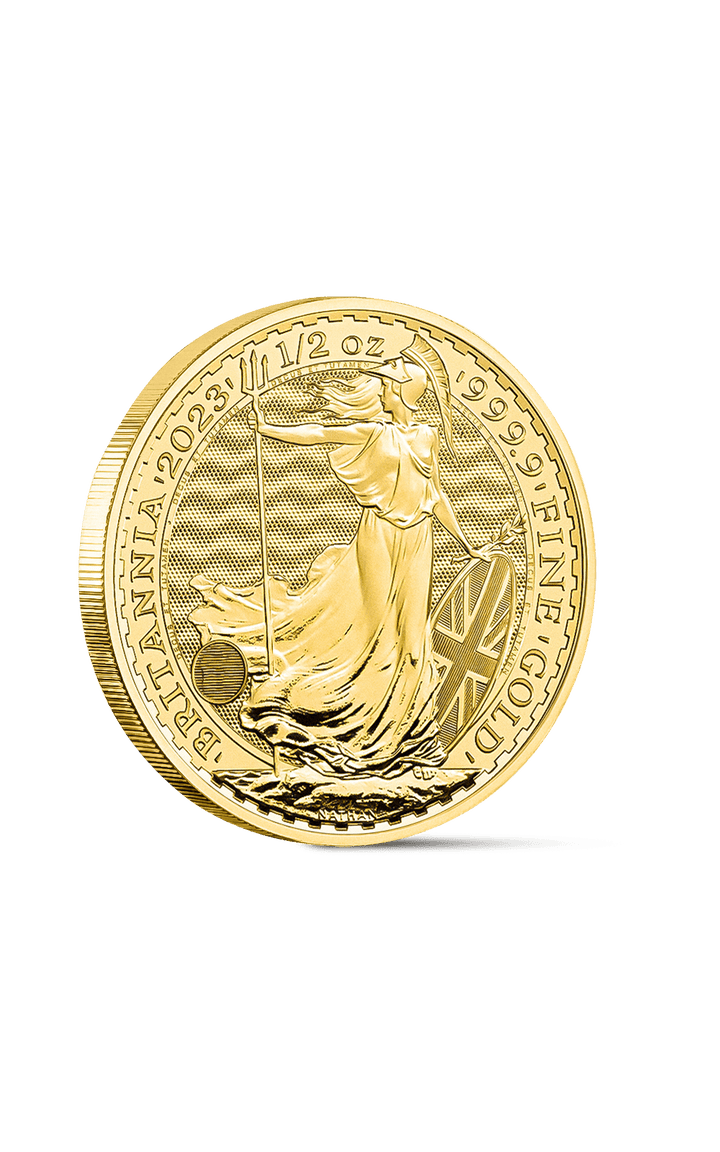 Pièce Britannia 1/2 Once Or - GoldUnion