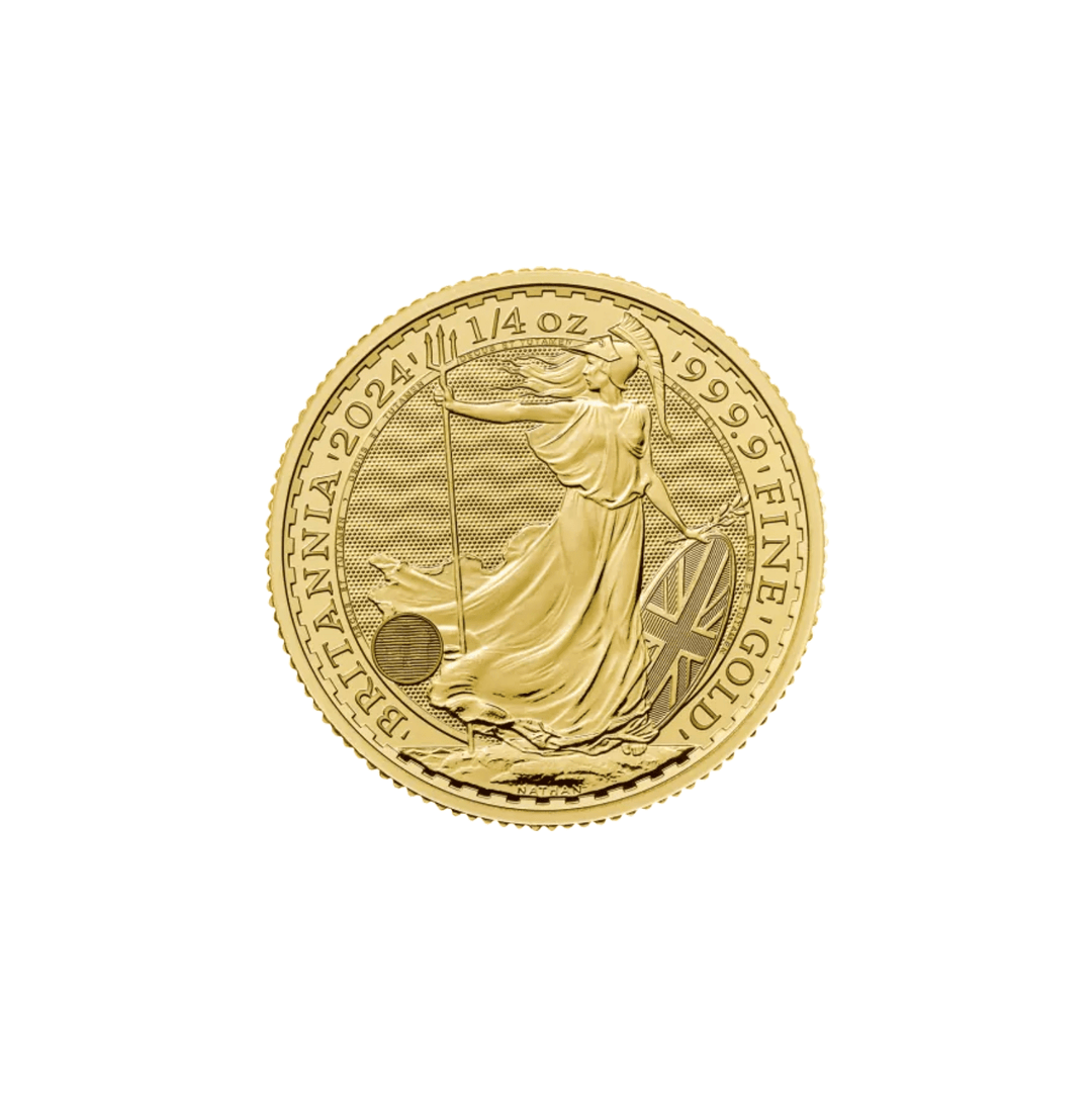 Pièce Britannia 1/4 Once Or - GoldUnion