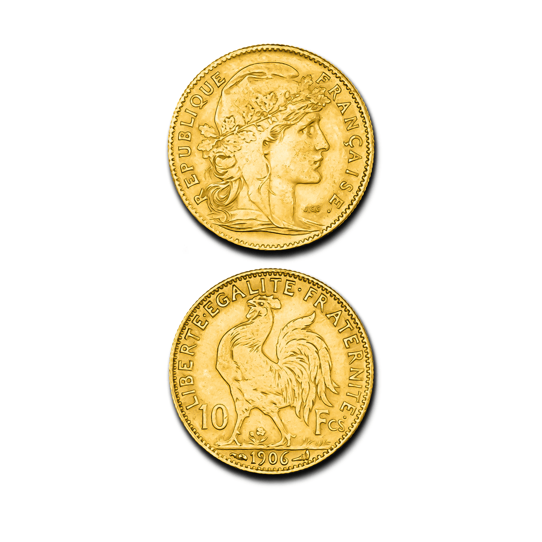 Moneda de 10 francos – Edición histórica «El Gallo»