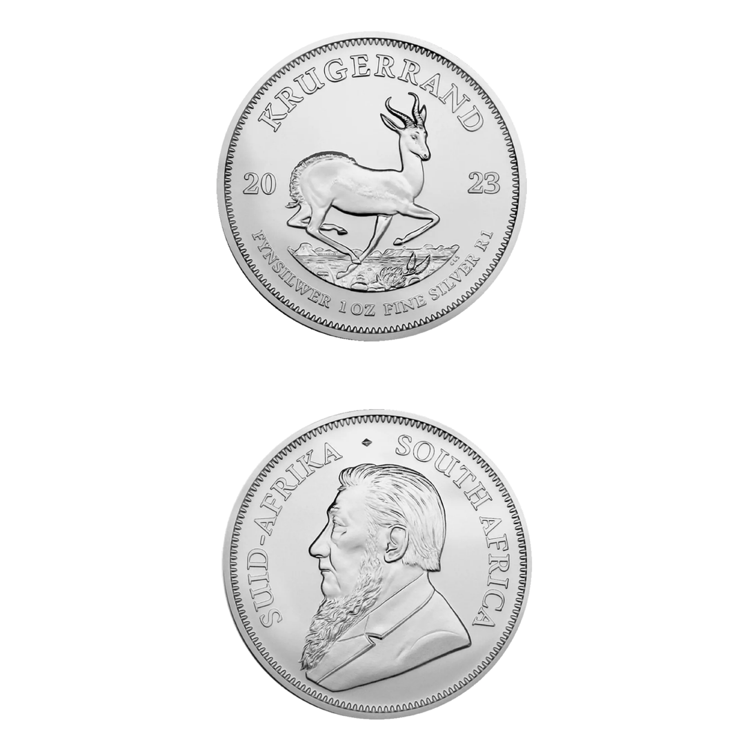 Moneda de colección Krugerrand – Edición de plata
