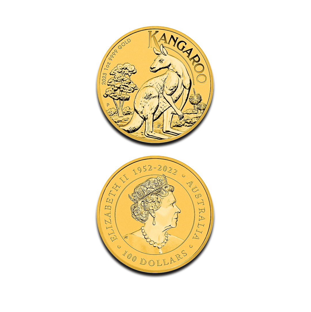 Moneda Kangaroo de 1 onza de oro – Edición anual de coleccionista