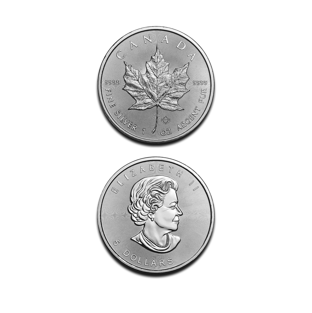 Moneda Maple Leaf de 1 onza de plata – Colección numismática