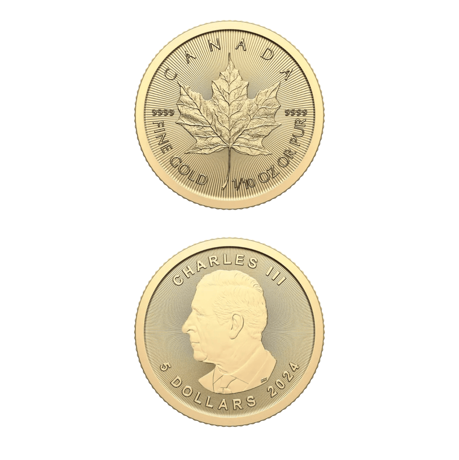 Pièce Maple Leaf 1/10 Once Or - GoldUnion