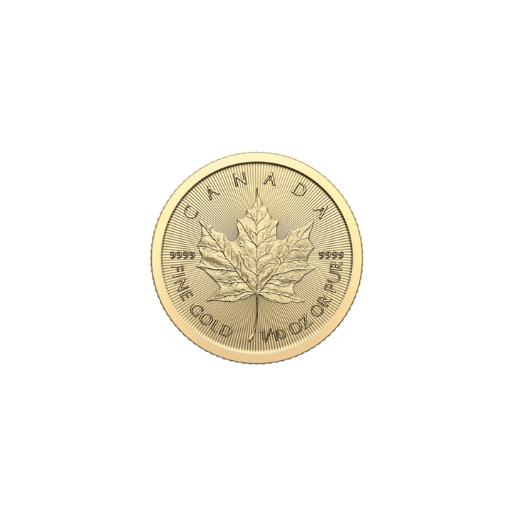 Pièce Maple Leaf 1/10 Once Or - GoldUnion