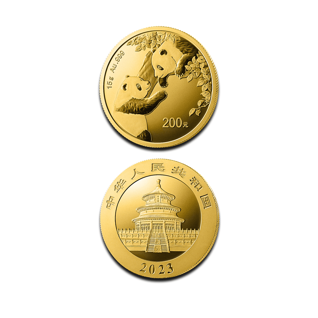 Moneda Panda de 15 g – Edición especial de la Casa de la Moneda de China