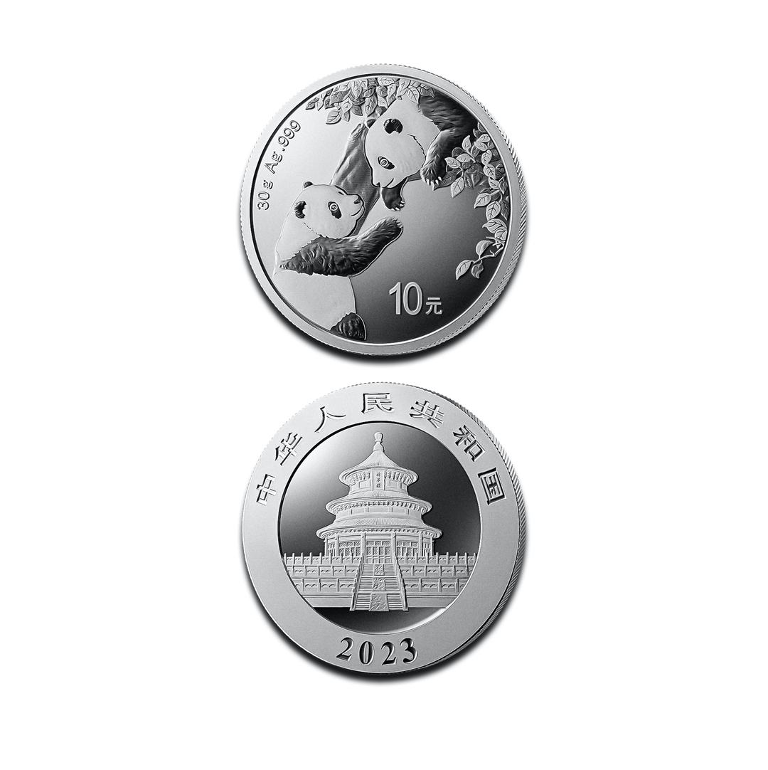 Moneda Panda de 30 g de plata – Edición de colección de la Casa de la Moneda de China