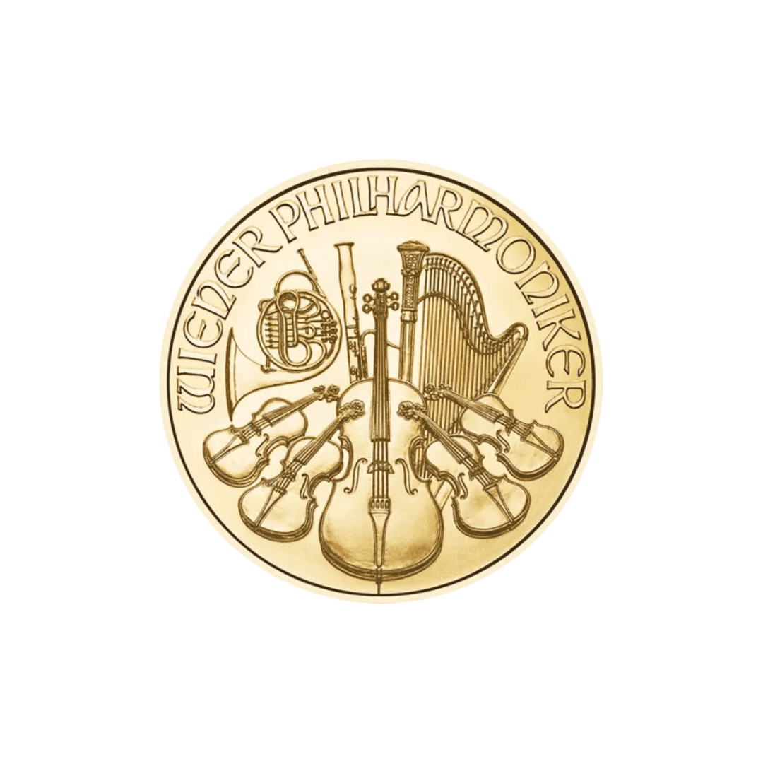 Pièce Philharmonique 1/10 Once Or - GoldUnion